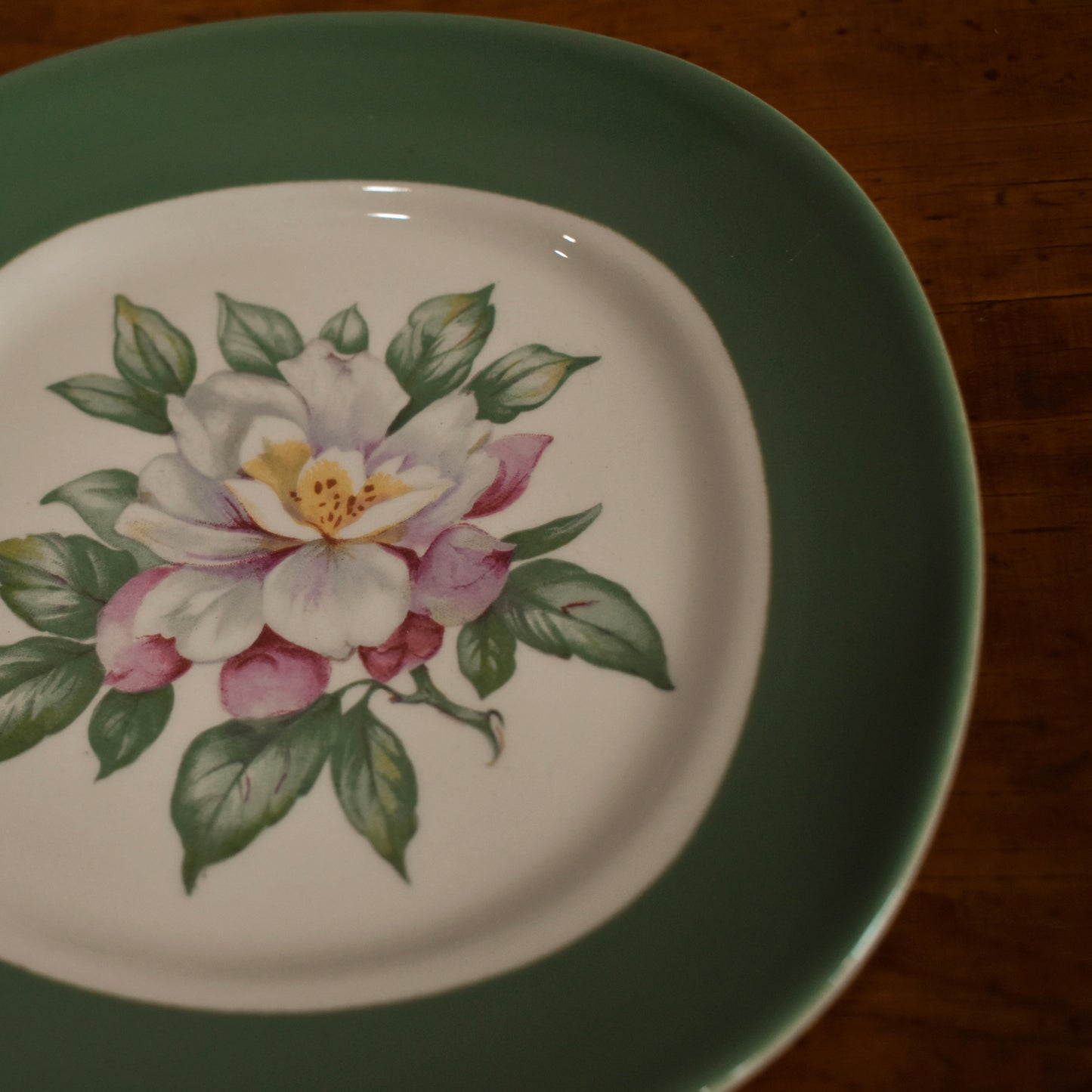 Vintage Floral Detail Mini Plate