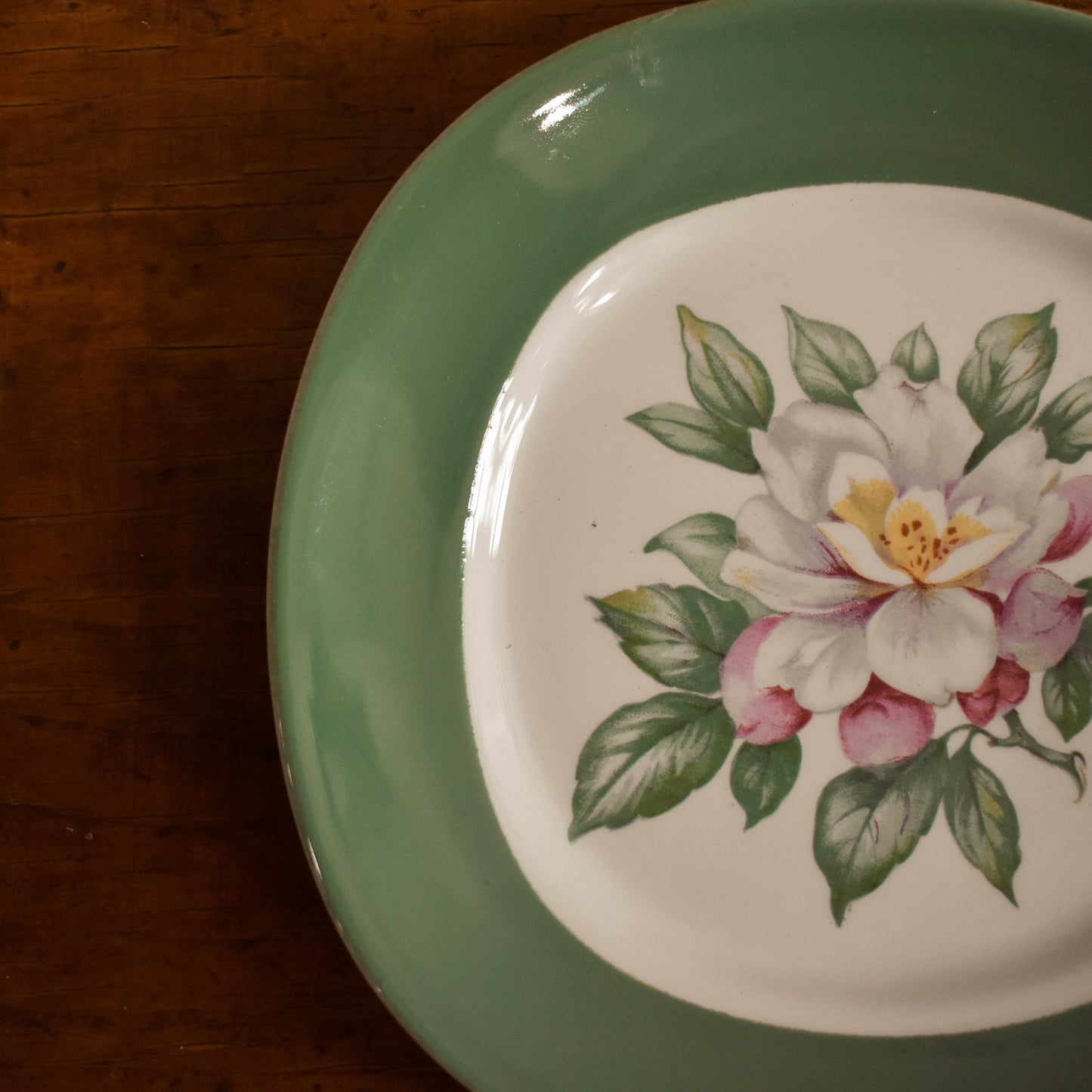 Vintage Floral Detail Mini Plate