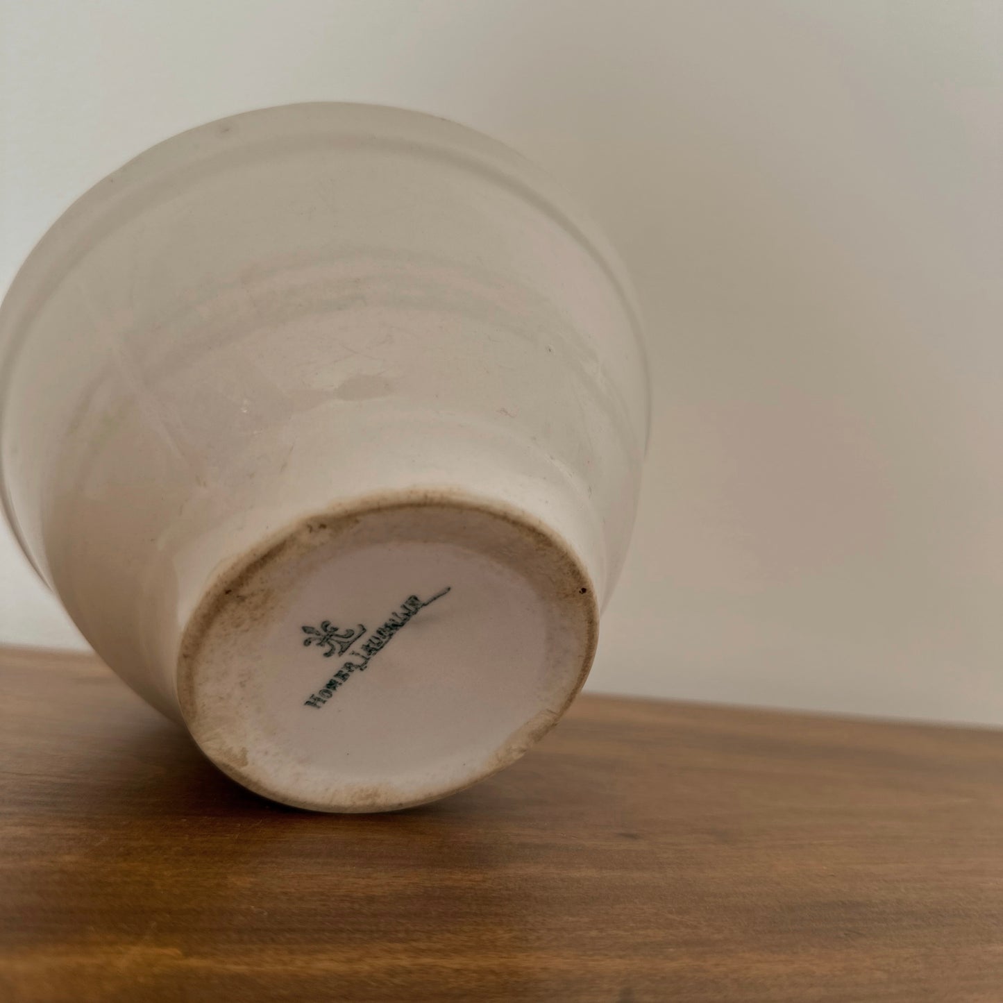 Homer Laughlin White Ironstone Mixing Bowl