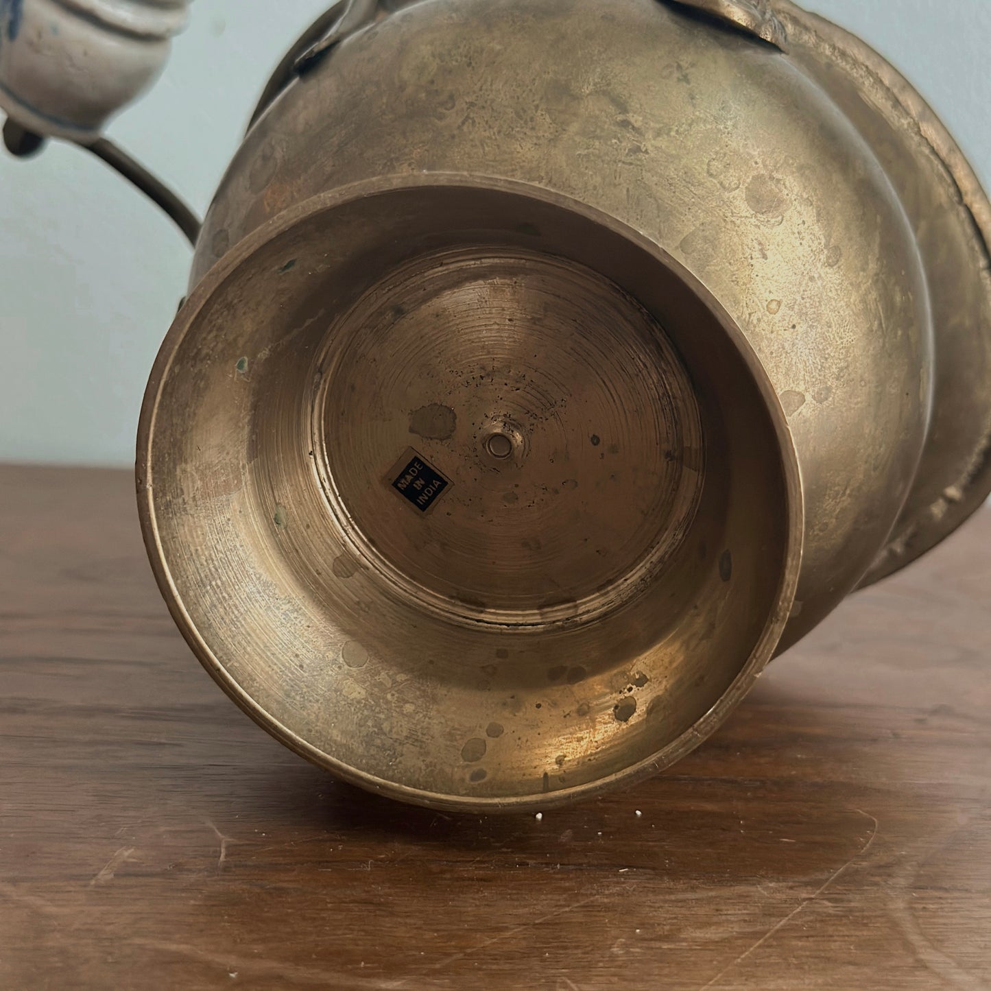 Vintage Brass Miniature Coal Scuttle Sugar Hod
