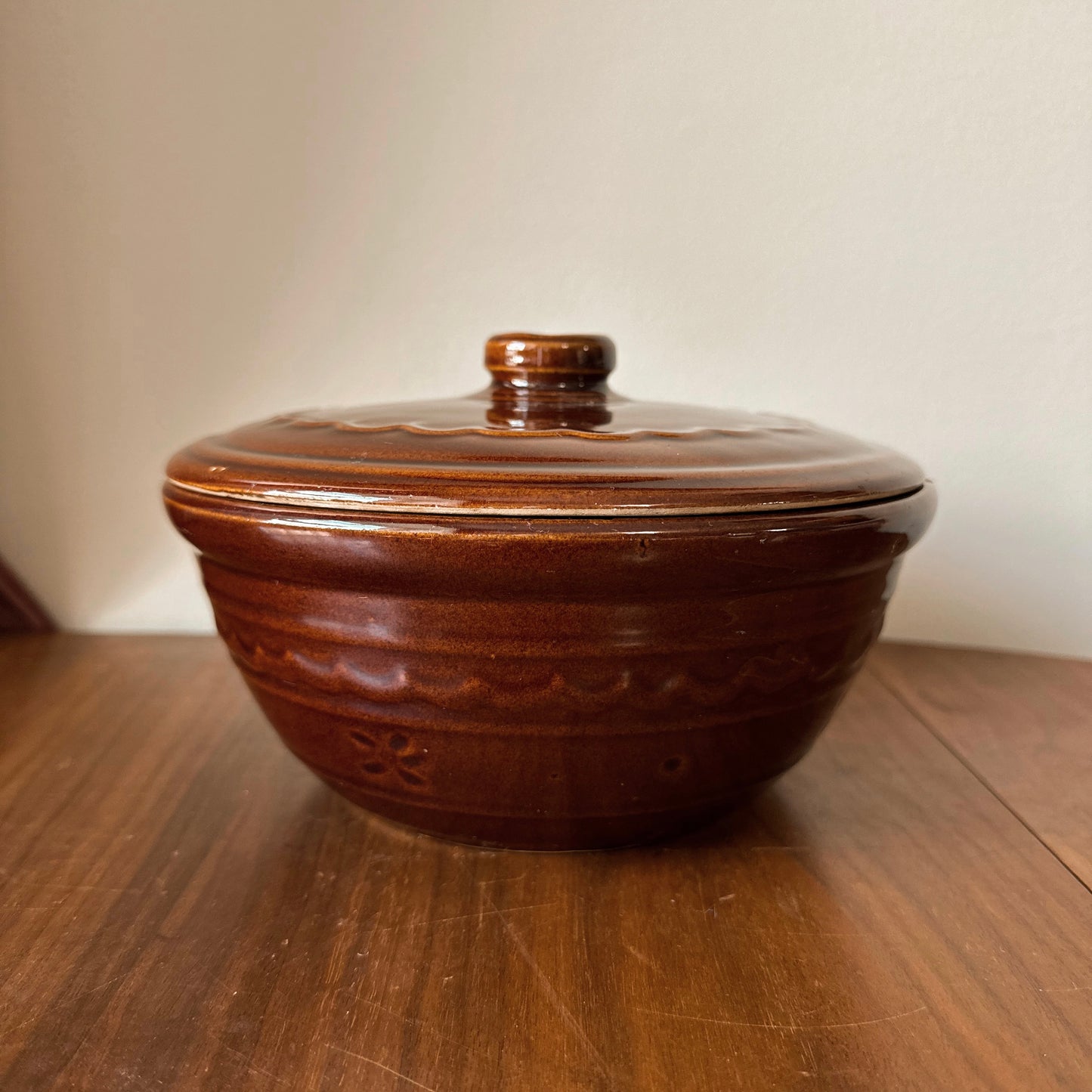 Fire-King Oven-Proof Covered Dish