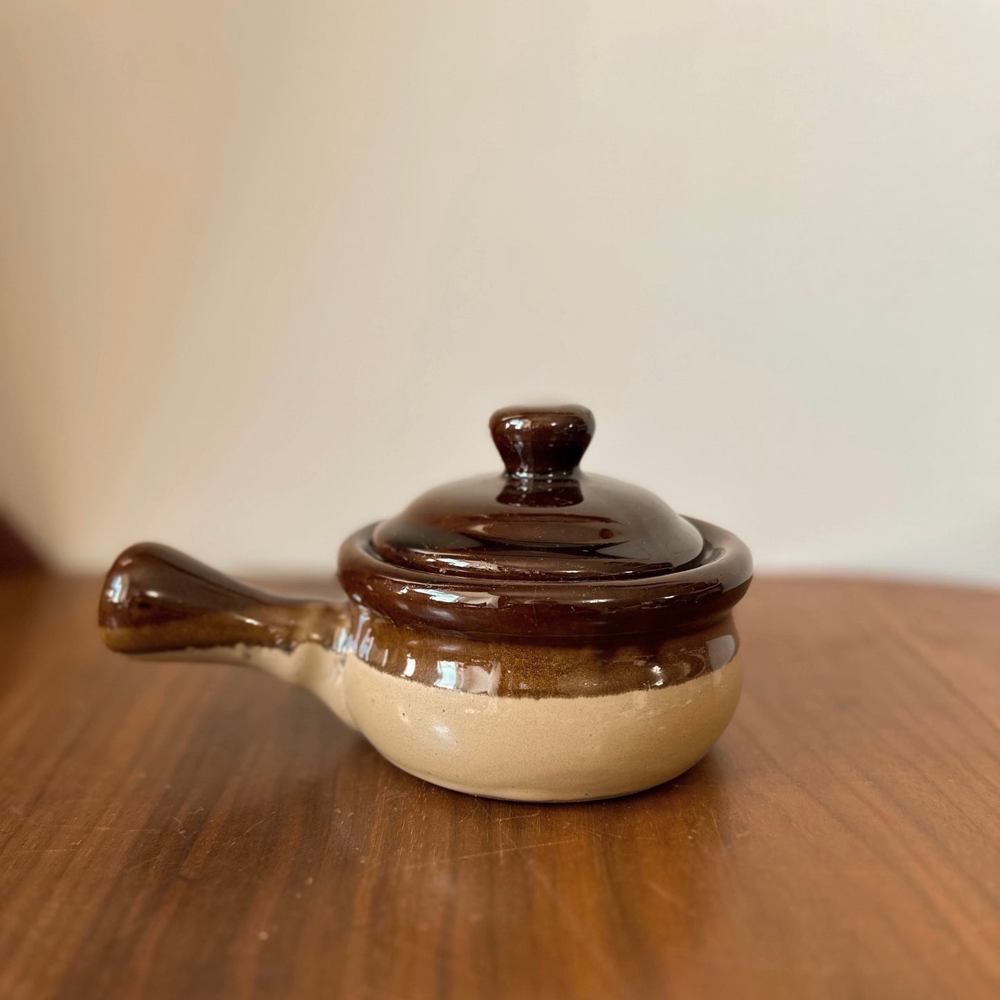 Rustic French Onion Soup Crock with Lid