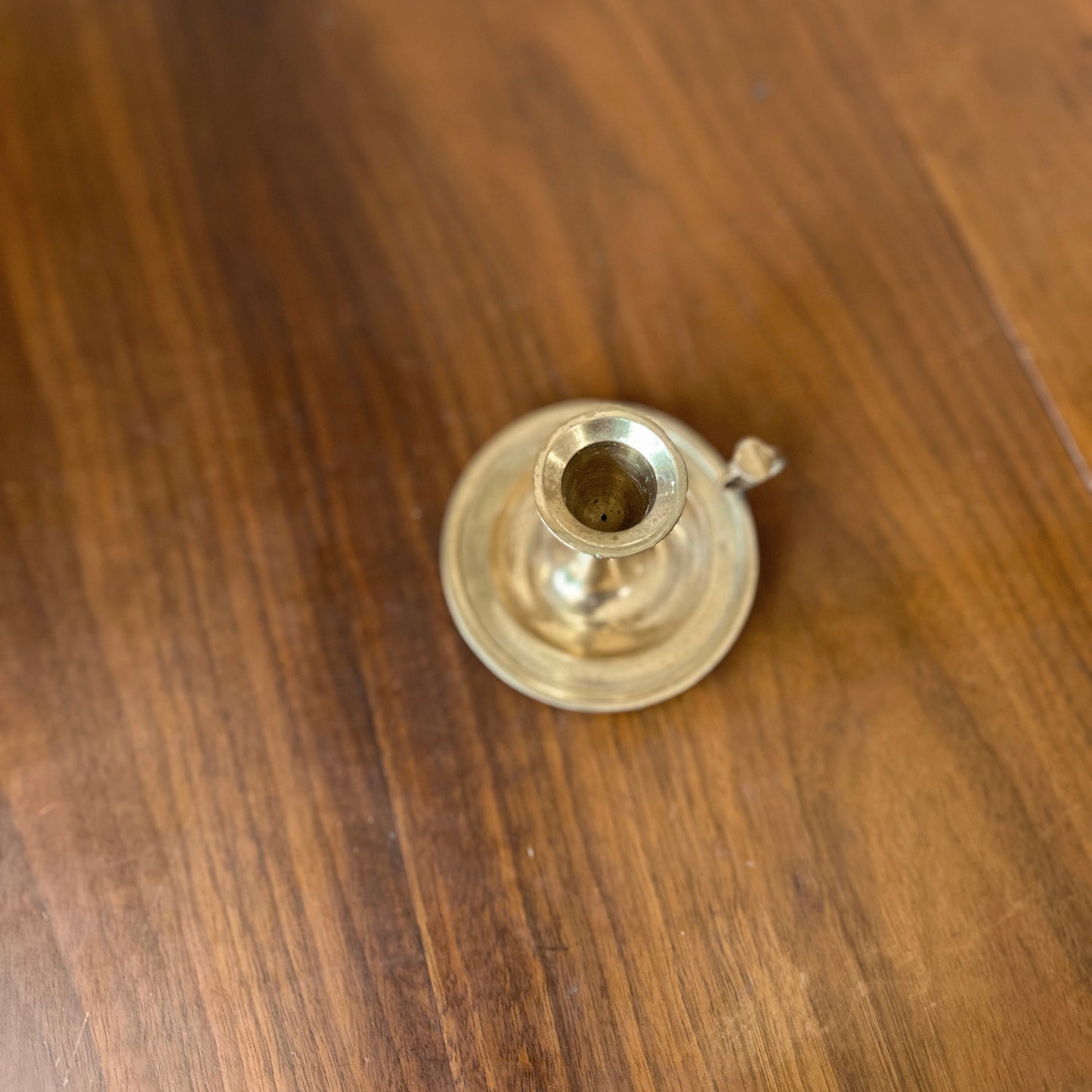 Brass Chamberstick Candle Holder