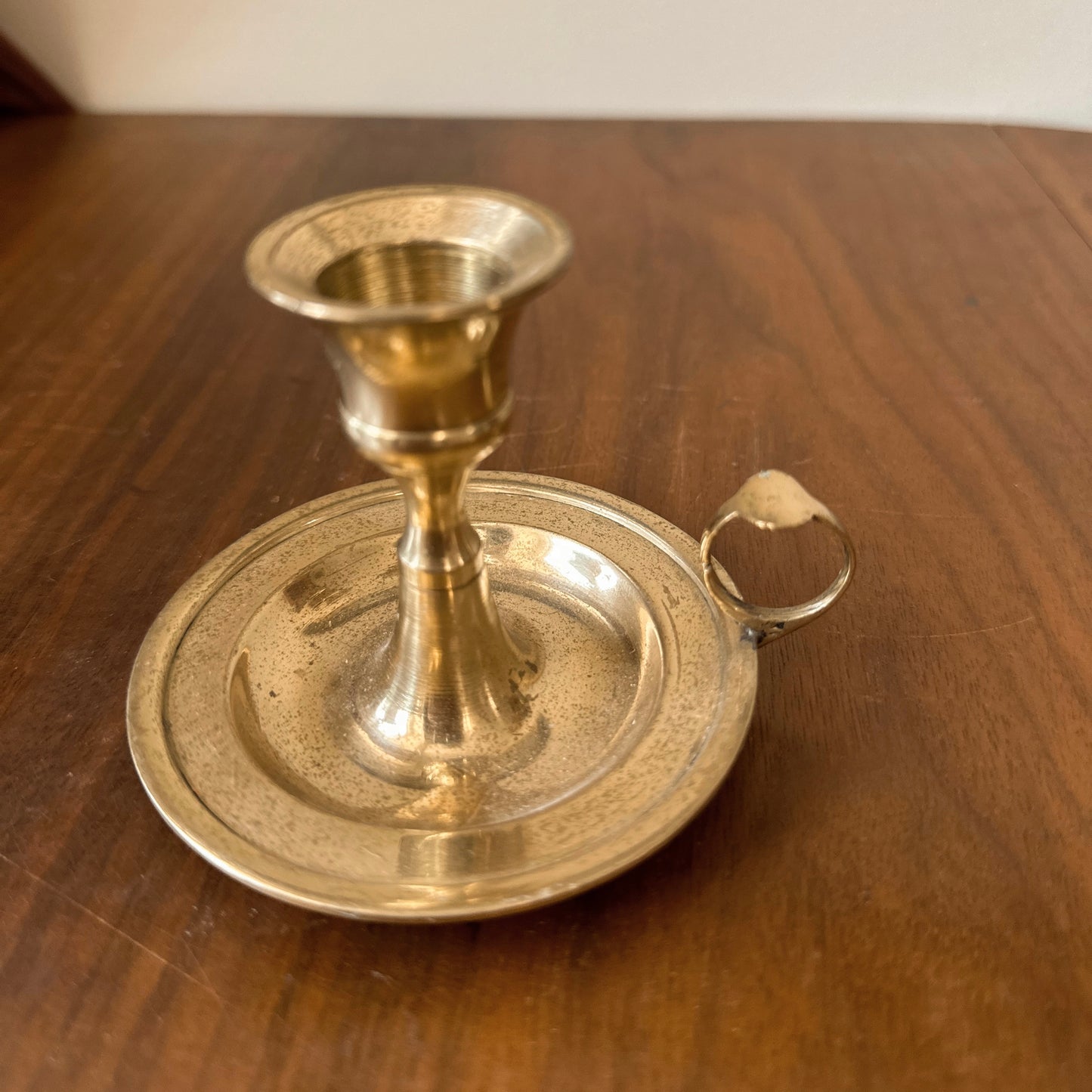 Brass Chamberstick Candle Holder