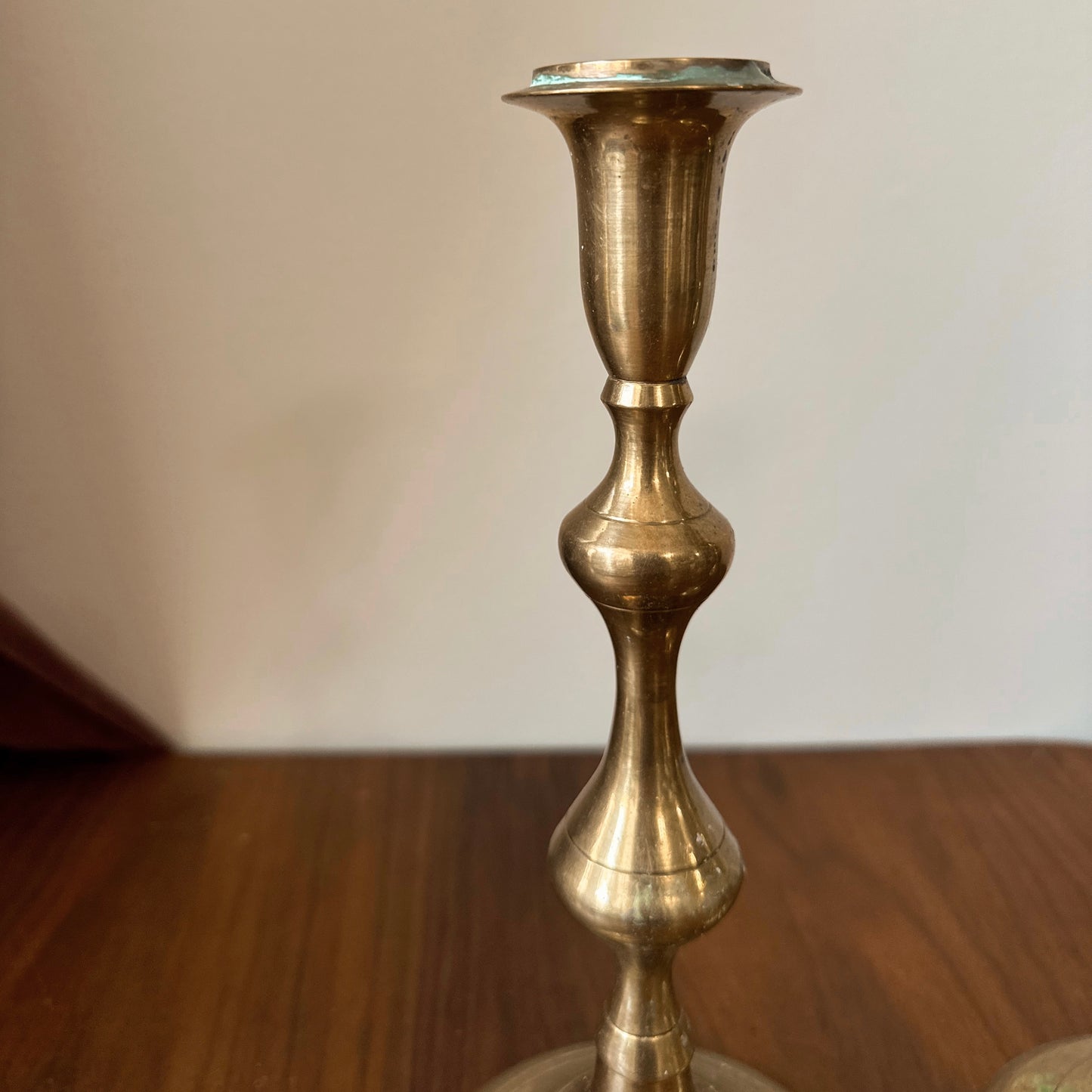 Vintage Brass Candle Stick Holders