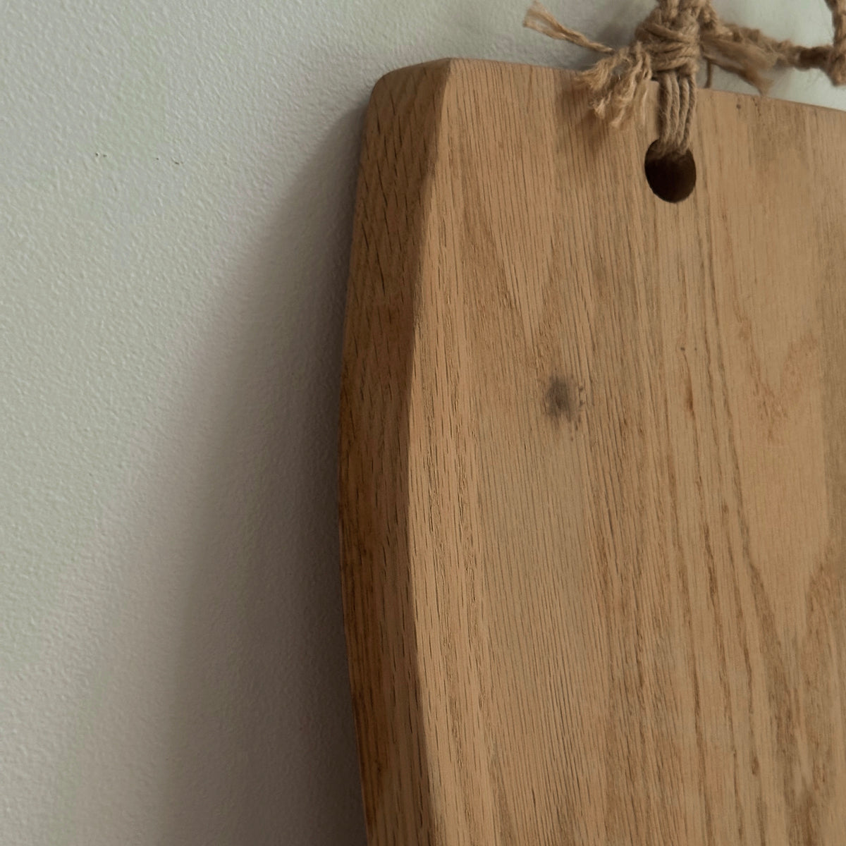 Oak Live-Edge Charcuterie Serving Board & Wall Hanging | Vintage