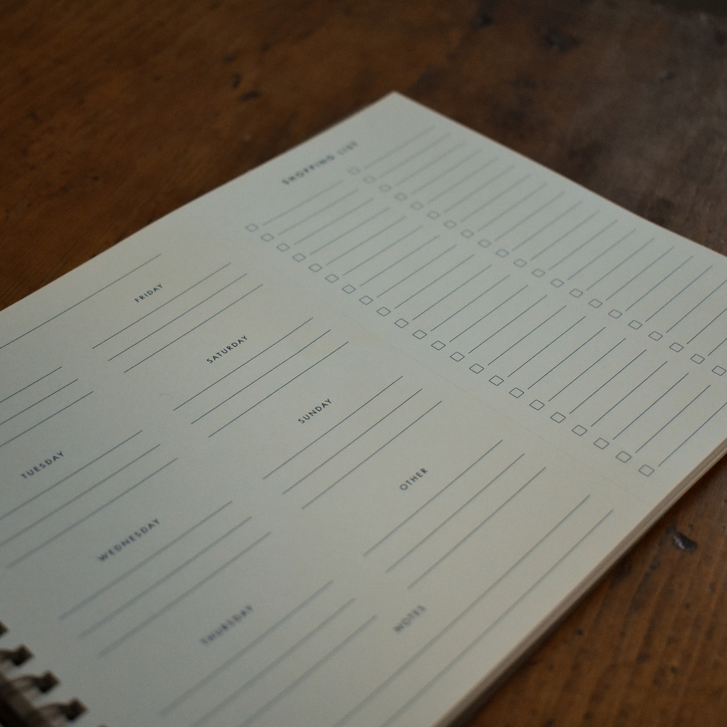 Meal Planner (2 Color Options)