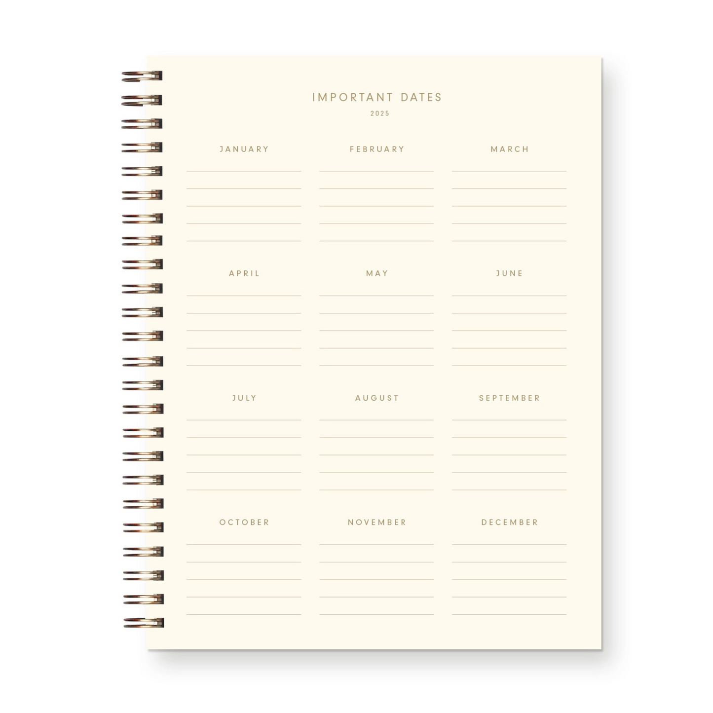 2025 Planner (3 Color Options)