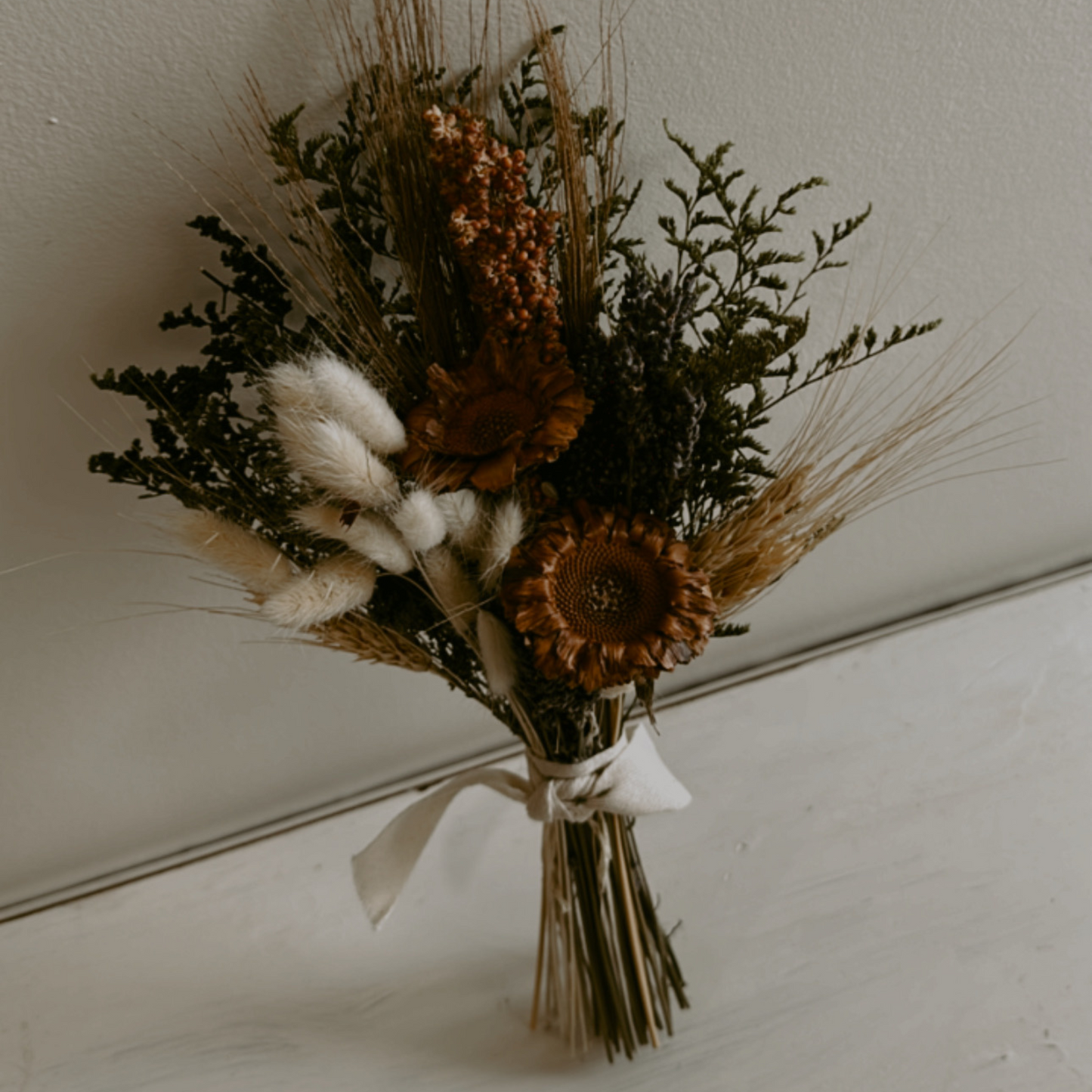 Lavender & Grains Rustic Bouquet