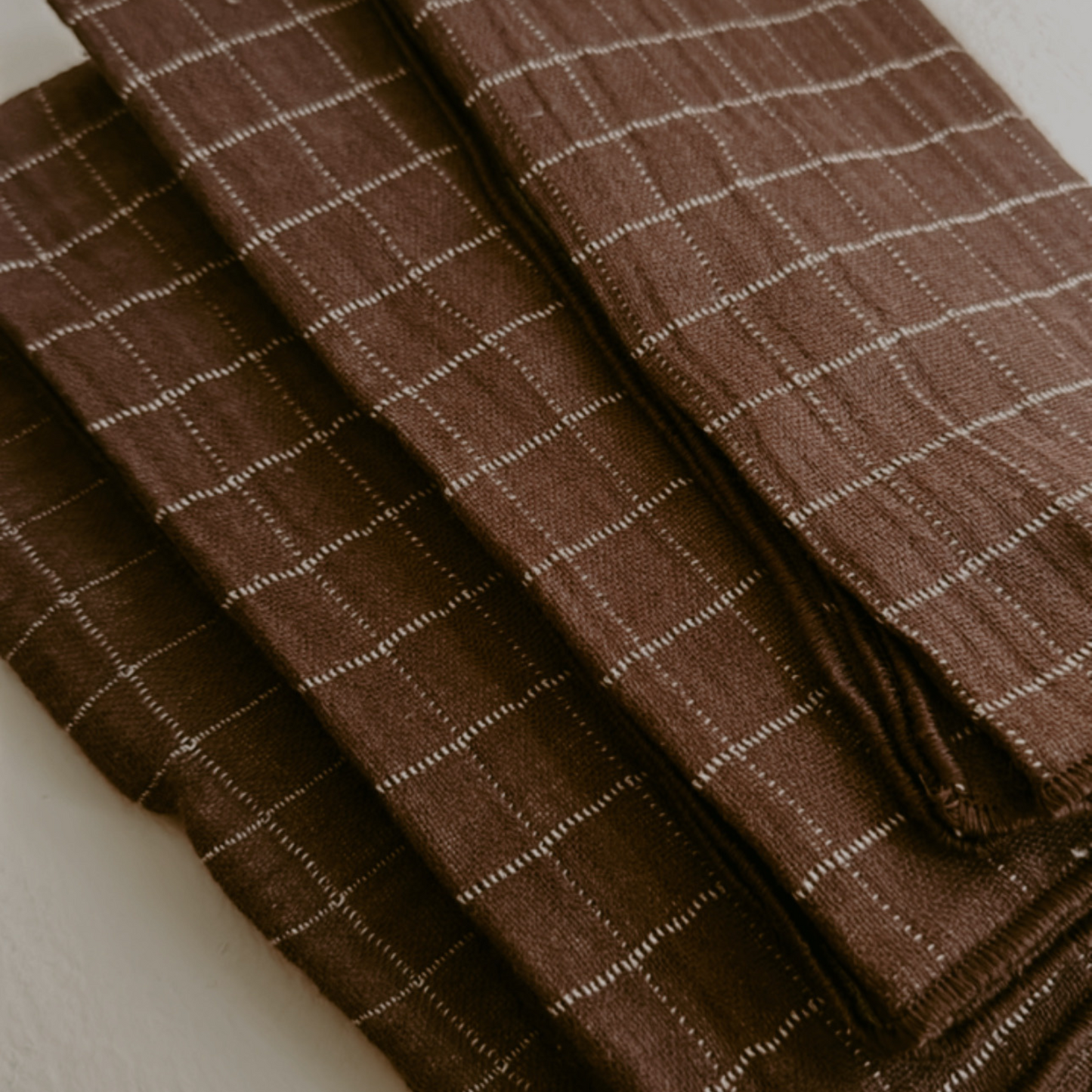 Ash Plum Double Weave Napkins- Set of 4
