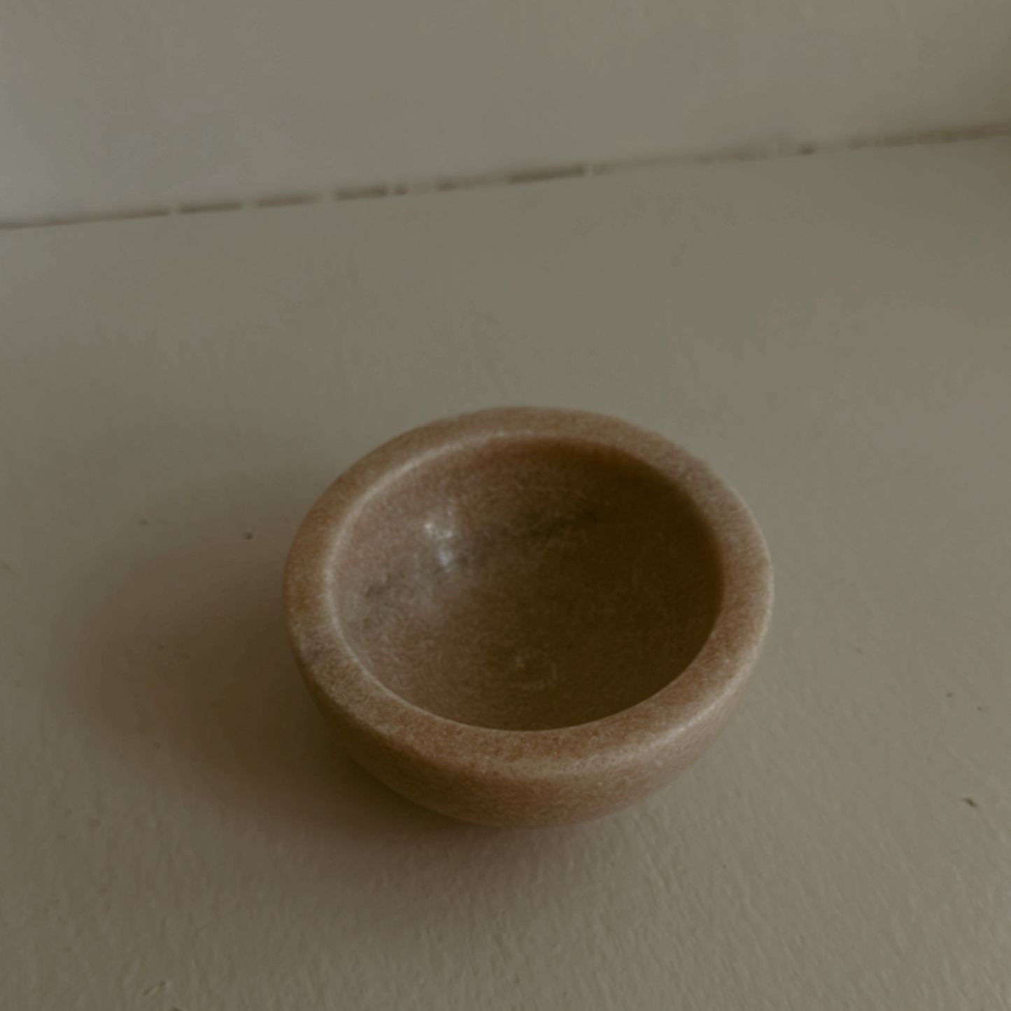 Pink Marble Pinch Bowl- 3 Inch