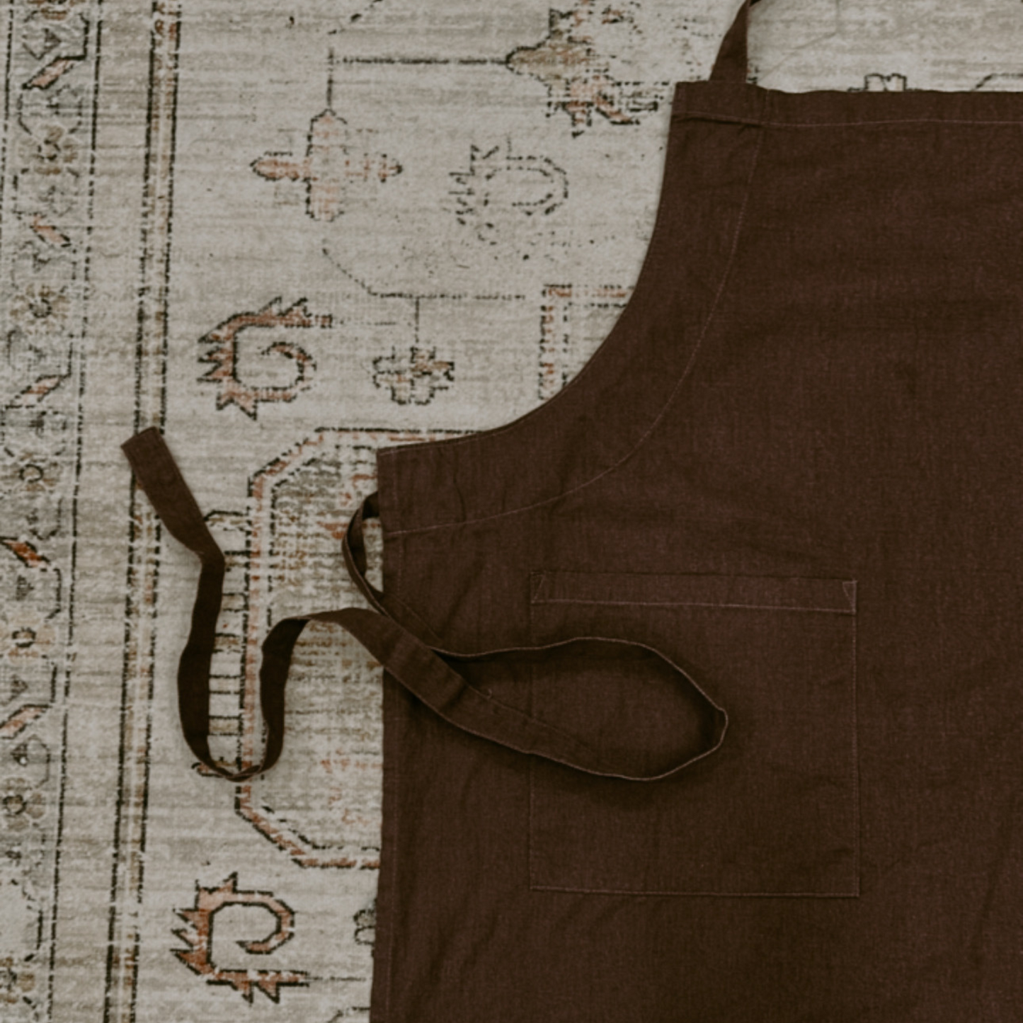Ash Plum Stonewash Apron
