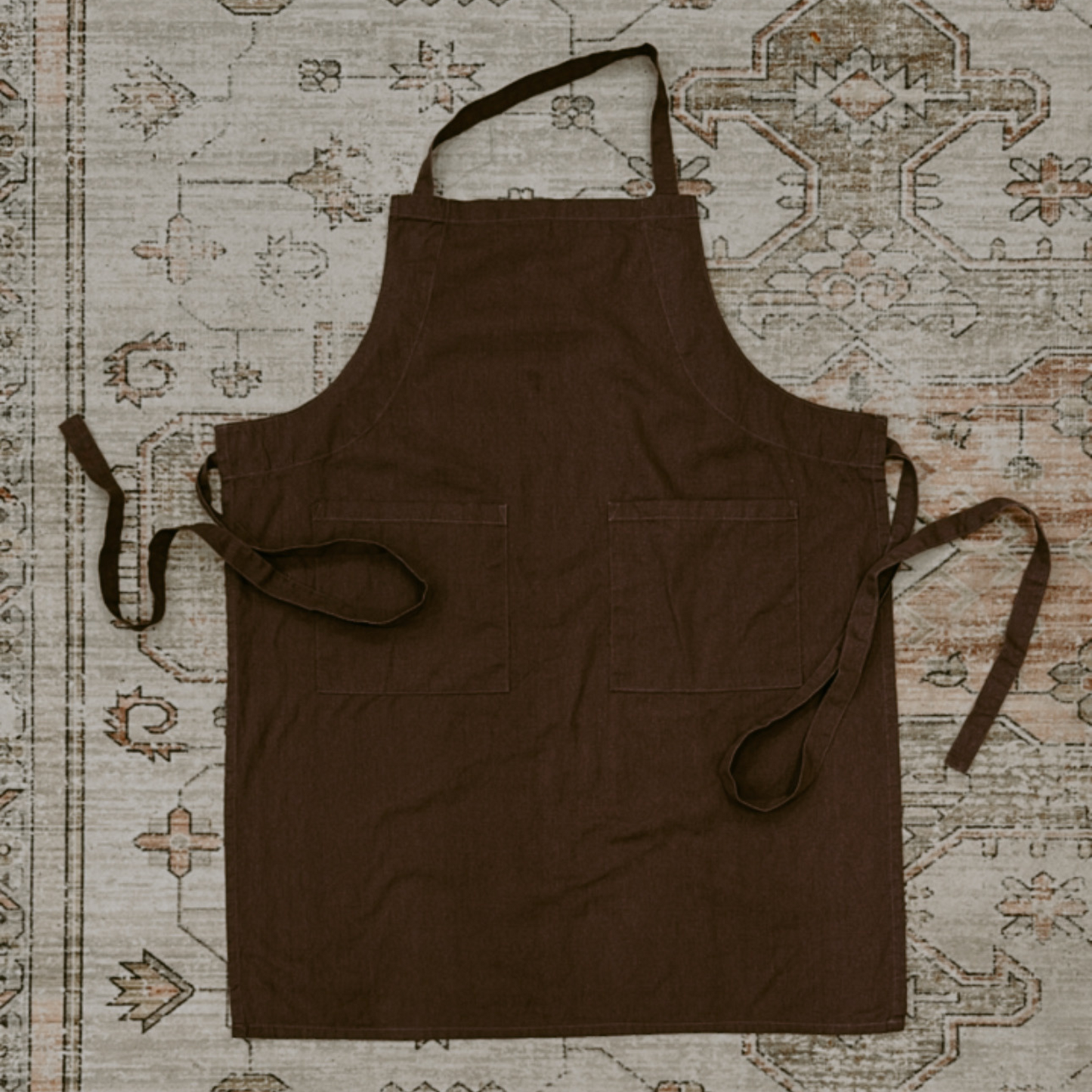 Ash Plum Stonewash Apron