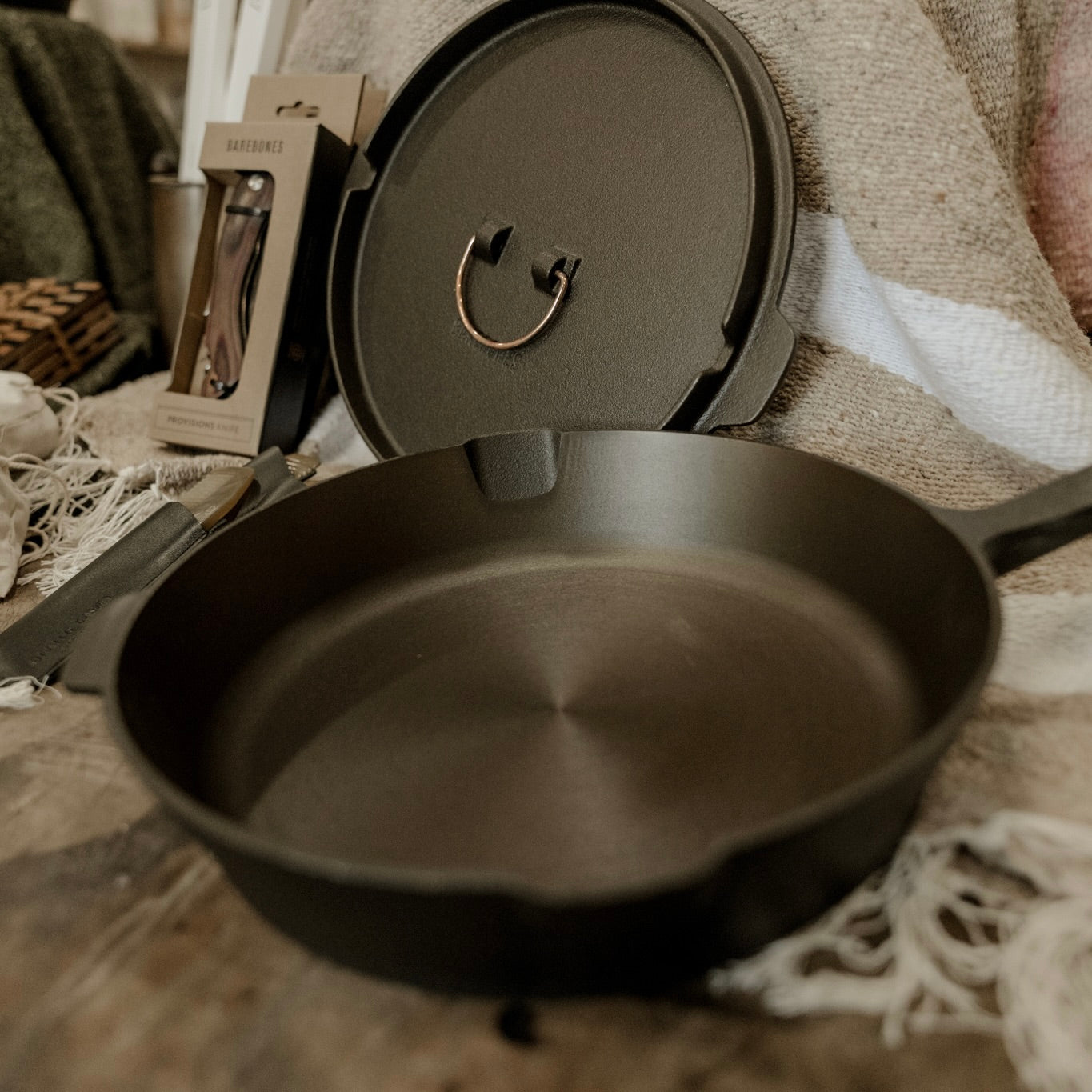 All-In-One Cast Iron Skillet | Barebones