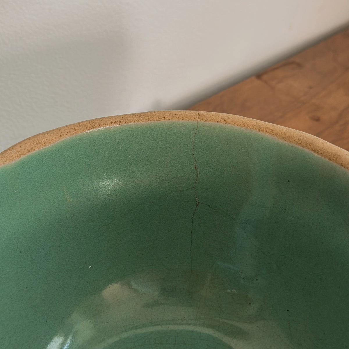 1940s USA Stoneware Mixing Bowl | Vintage