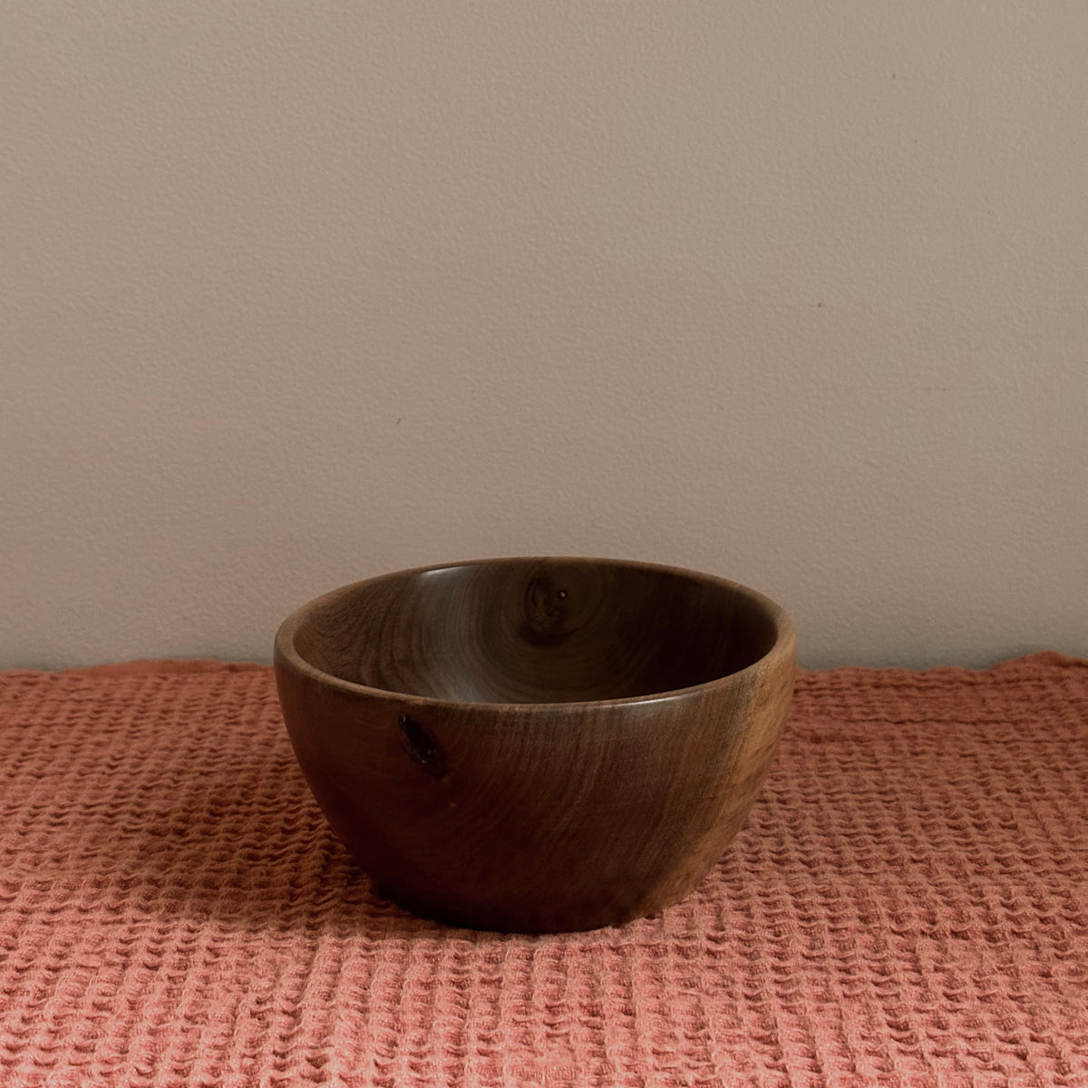 Hand-Turned Wooden Bowls | Solid Walnut & Golden Hardwood