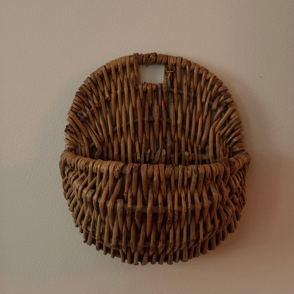 Willow Twig & Branch Wall Pocket | Hand-Woven
