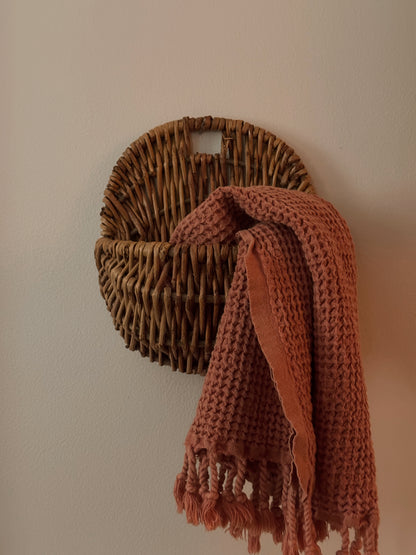 Willow Twig & Branch Wall Pocket | Hand-Woven