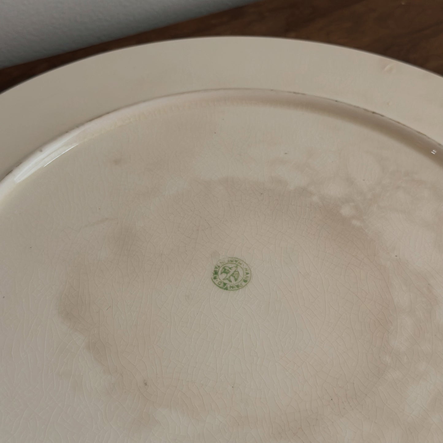 Hand-Painted Floral Cake Plate | Vintage