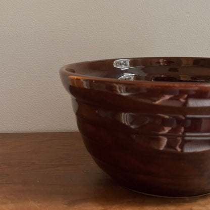 Monmouth Pottery USA Stoneware Mixing Bowl | Vintage