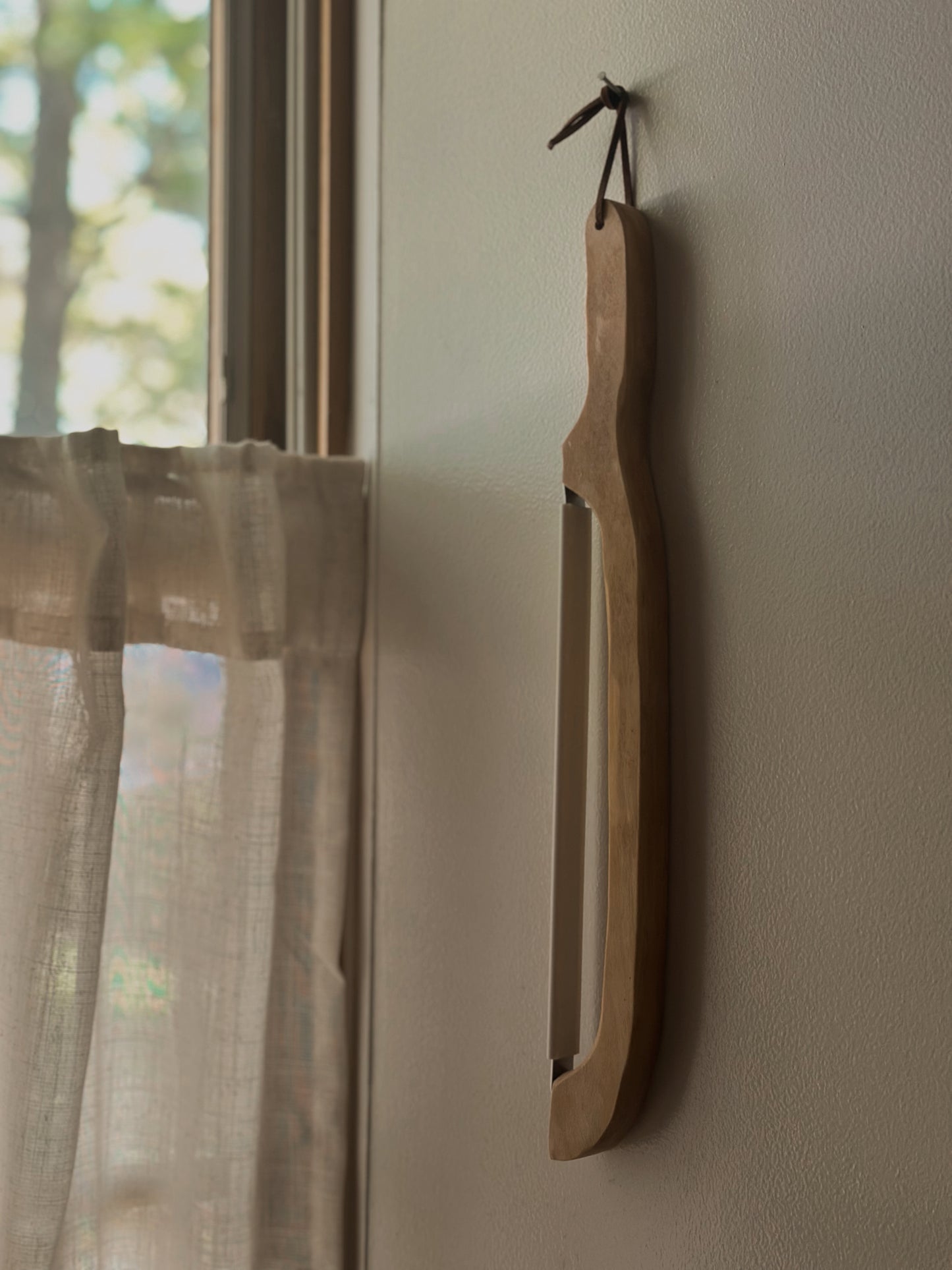 Artisan-Made Bread Knife | Ash Wood