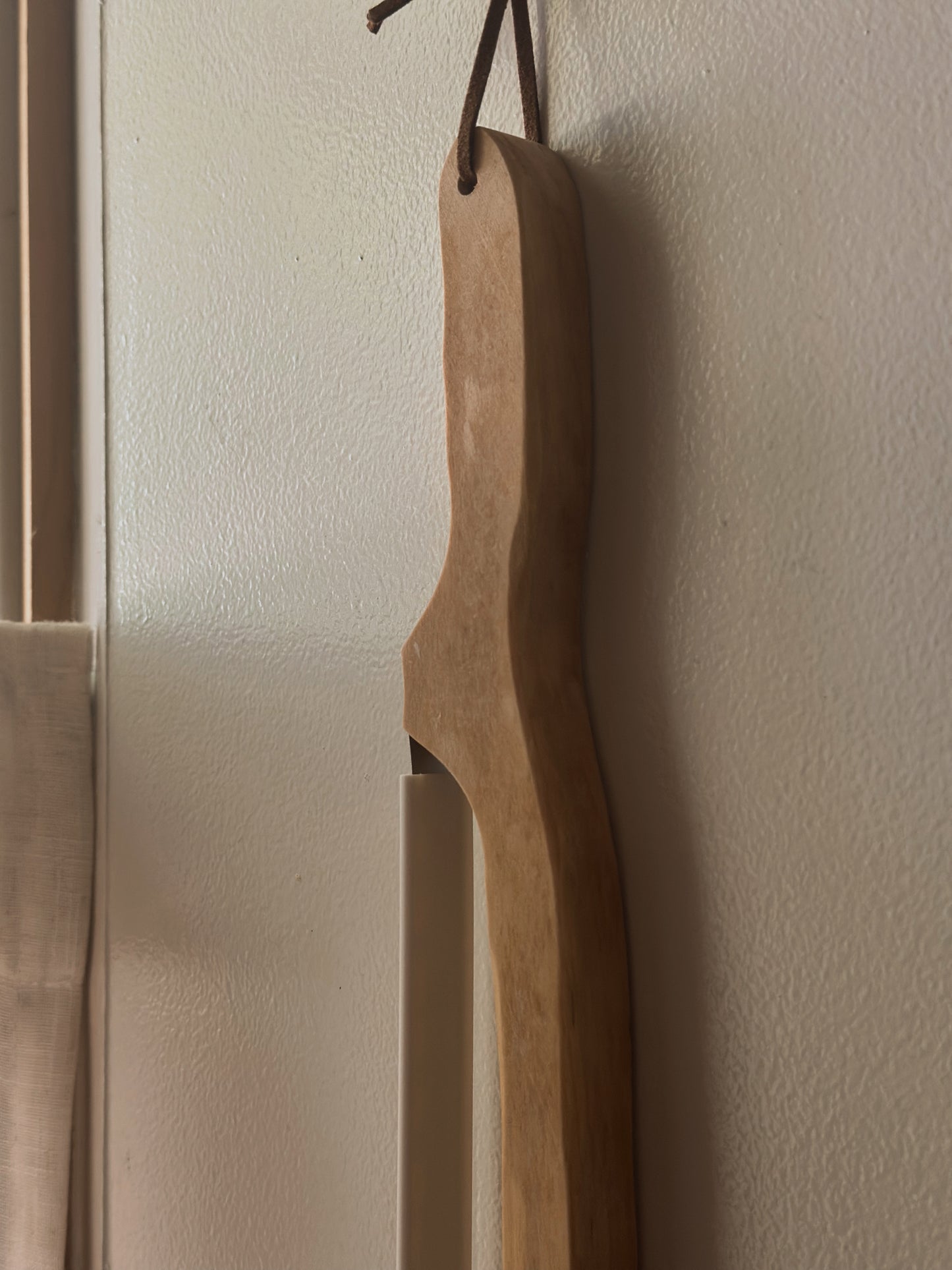 Artisan-Made Bread Knife | Ash Wood