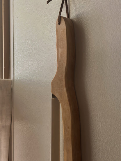 Artisan-Made Bread Knife | Ash Wood