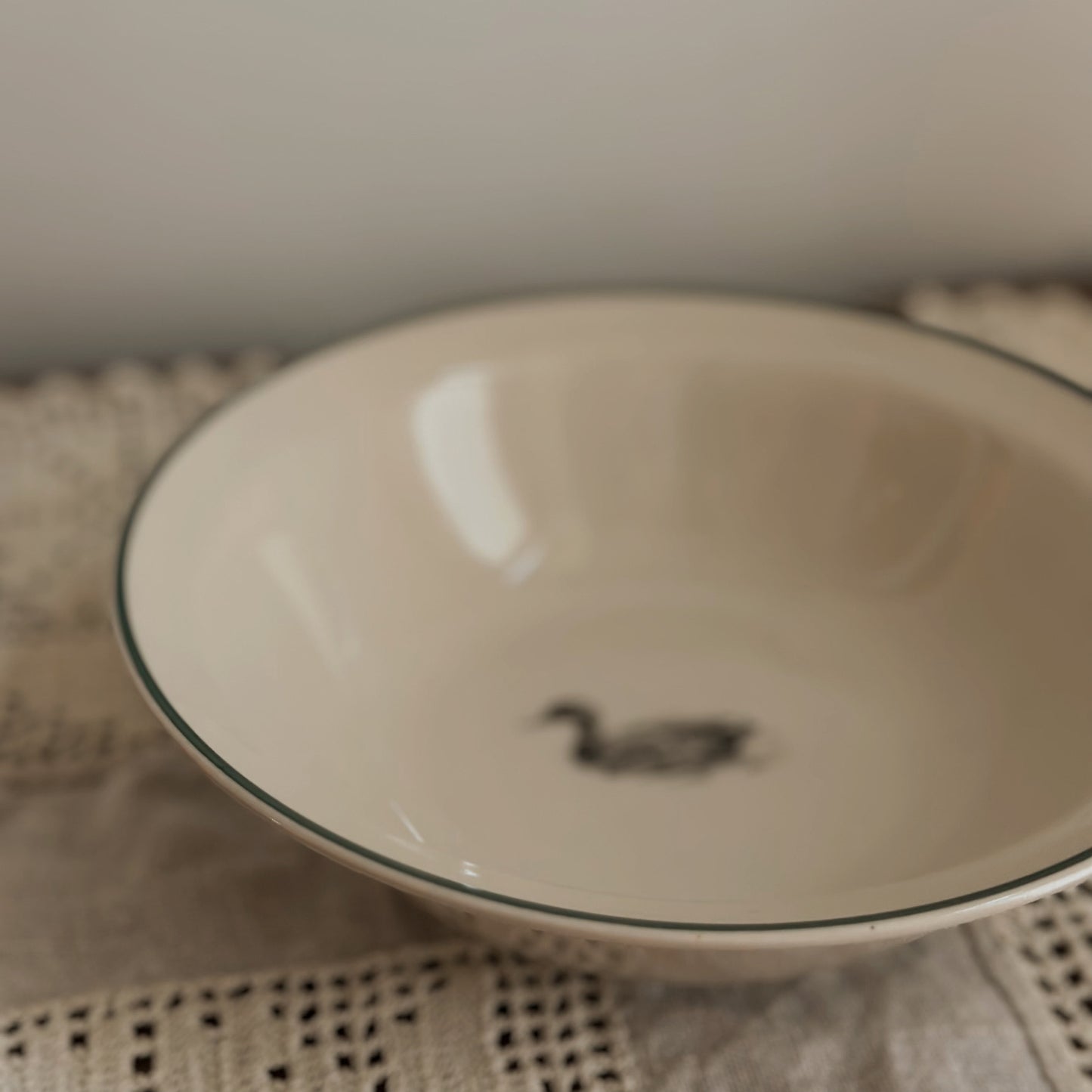 1982 Vintage "Mallards" Waterfowl Stoneware | Richard E. Bishop Dishware (Sold Individually)