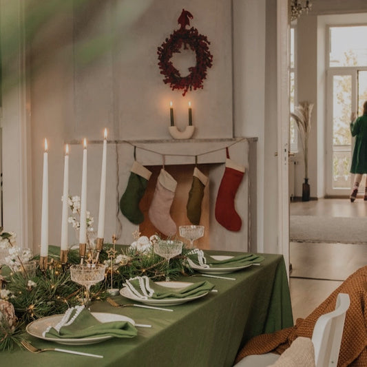 100% Linen Stockings