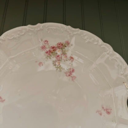 Weimar Porzellan Handled Cake Plate