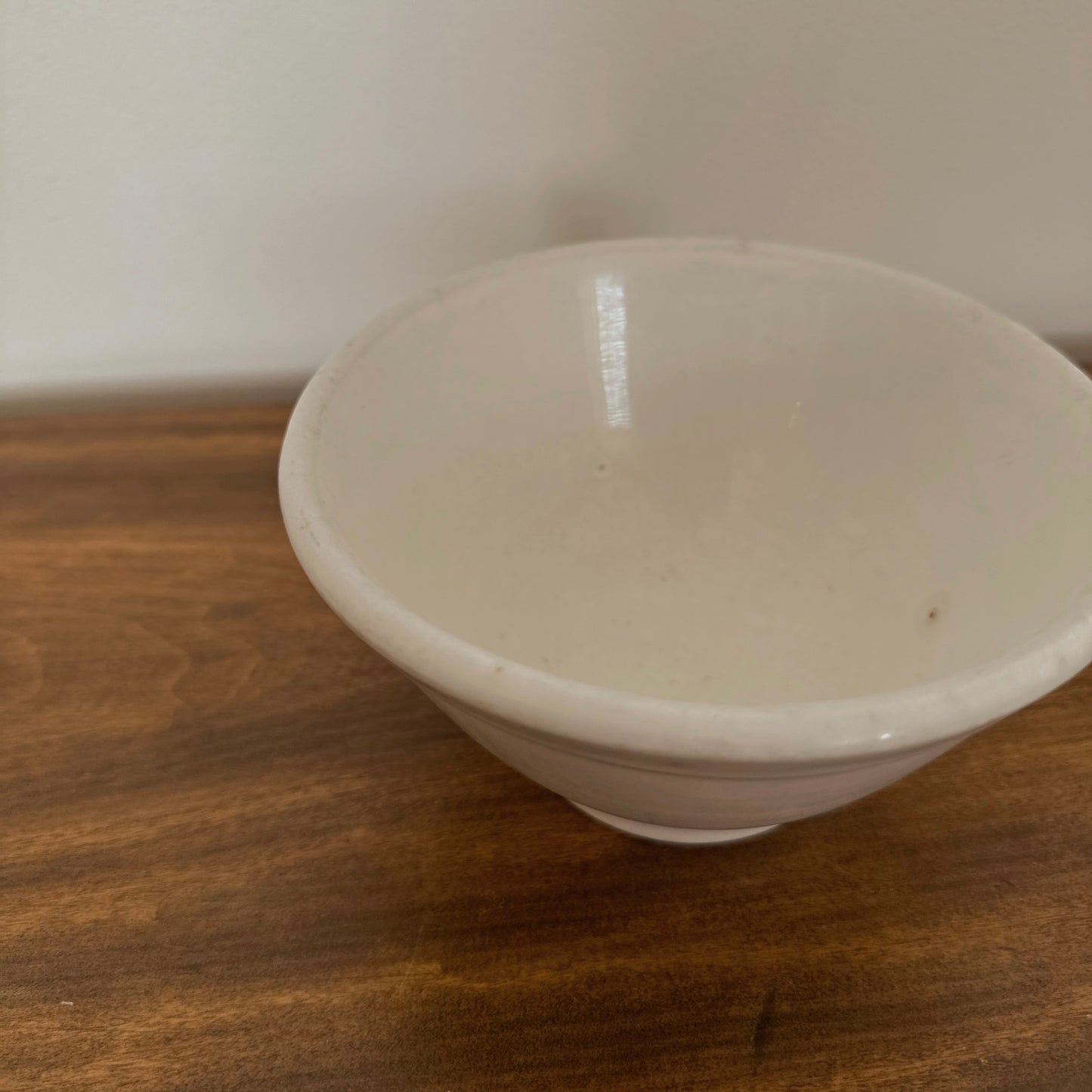 Homer Laughlin White Ironstone Mixing Bowl