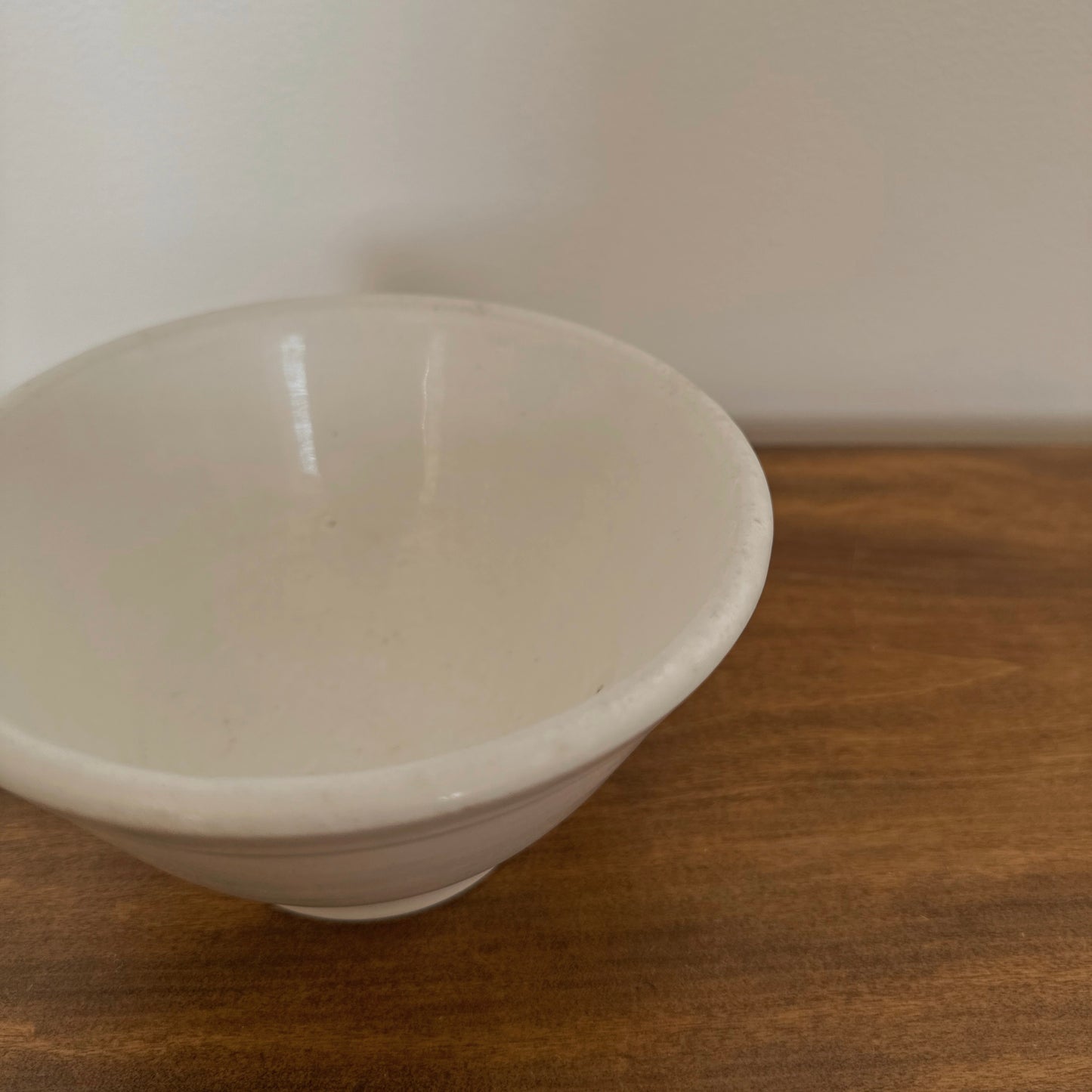Homer Laughlin White Ironstone Mixing Bowl