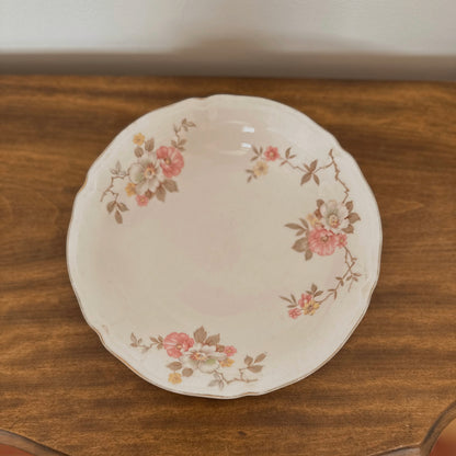 Vintage Edwin M. Knowles Floral Transferware