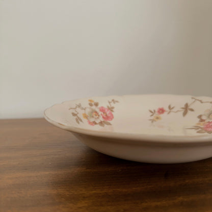 Vintage Edwin M. Knowles Floral Transferware
