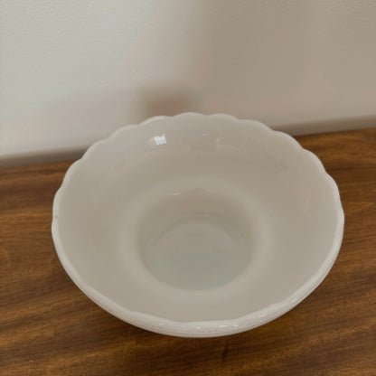 Milk Glass Compote Bowl