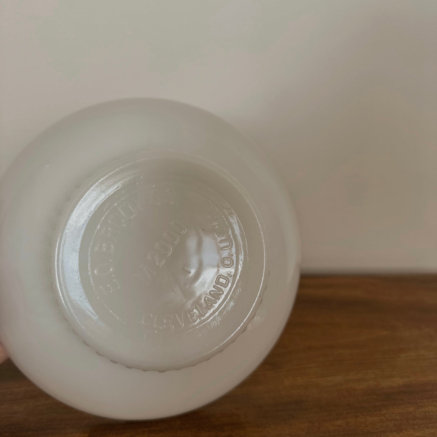 Milk Glass Compote Bowl