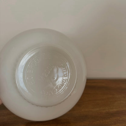 Milk Glass Compote Bowl