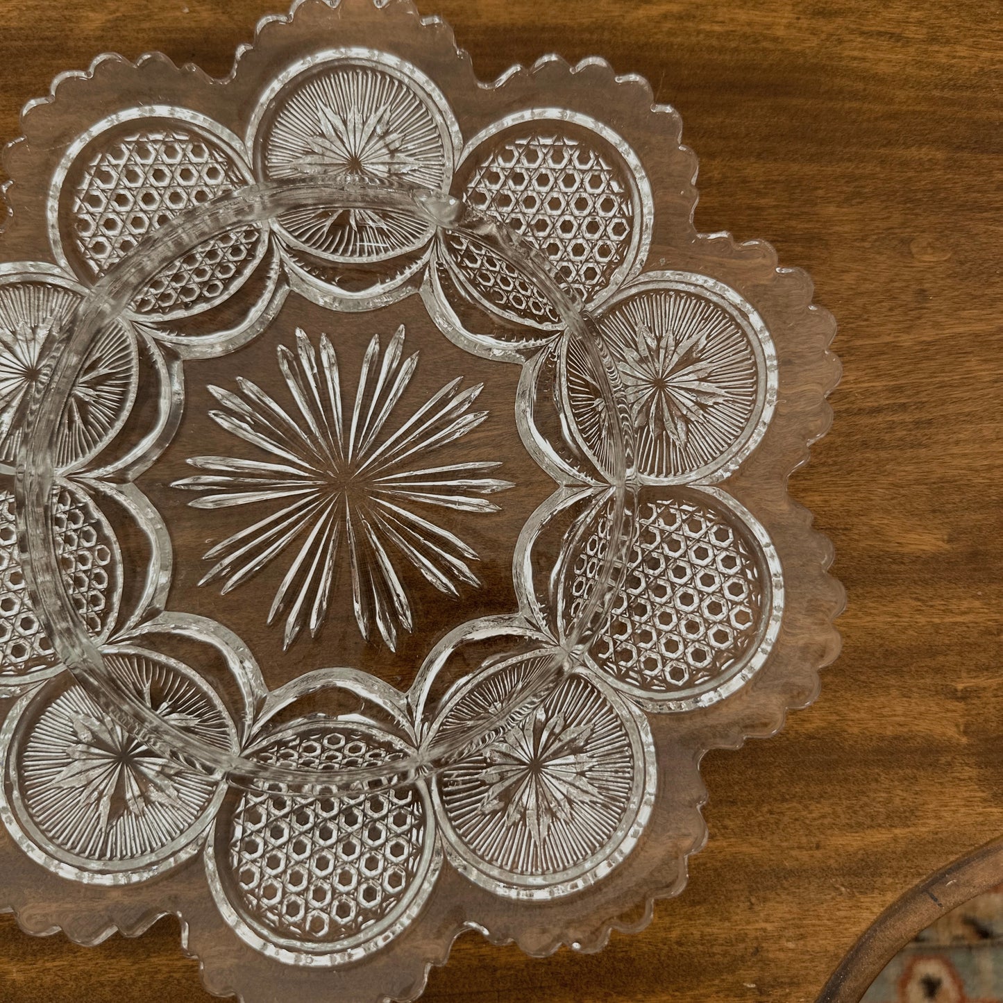 Domed Glass Butter Dish