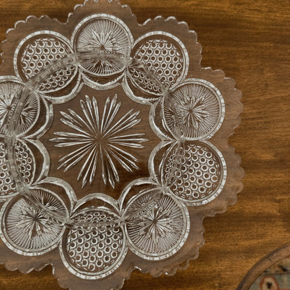 Domed Glass Butter Dish