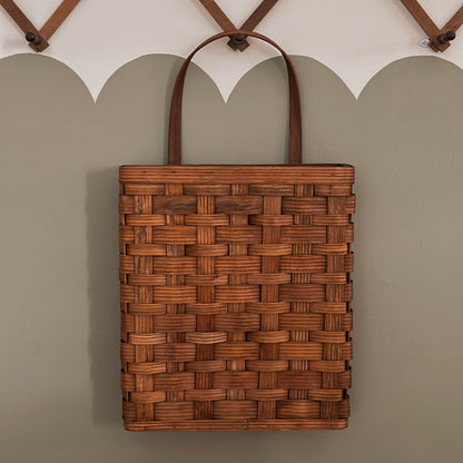 Primitive Splint-Weave Wall Pocket