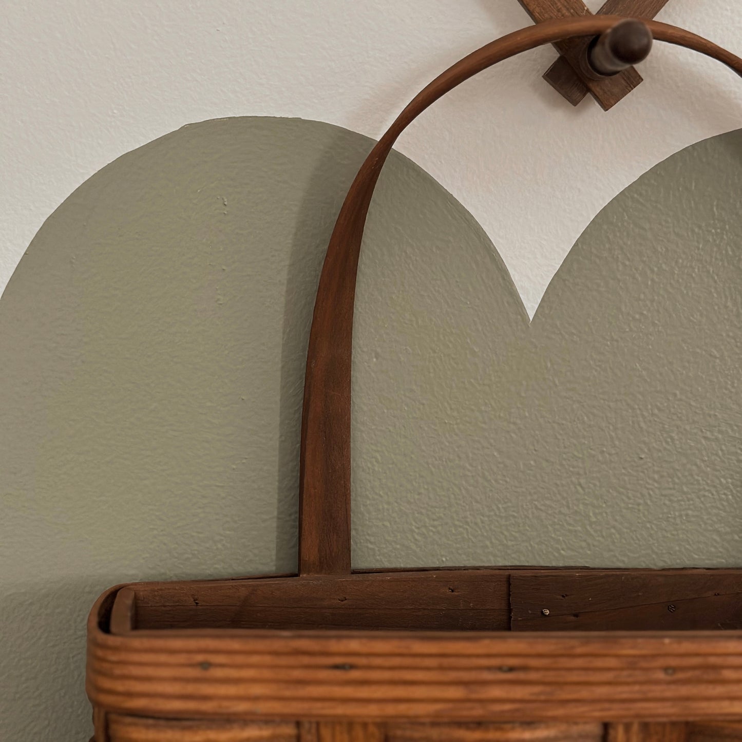 Primitive Splint-Weave Wall Pocket