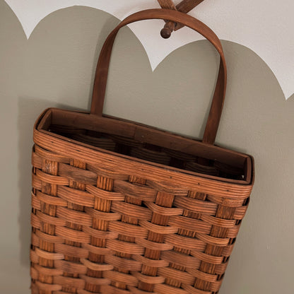 Primitive Splint-Weave Wall Pocket