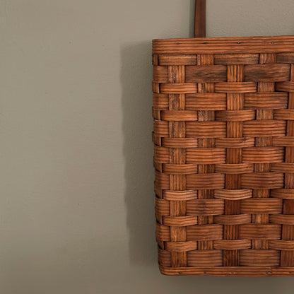 Primitive Splint-Weave Wall Pocket