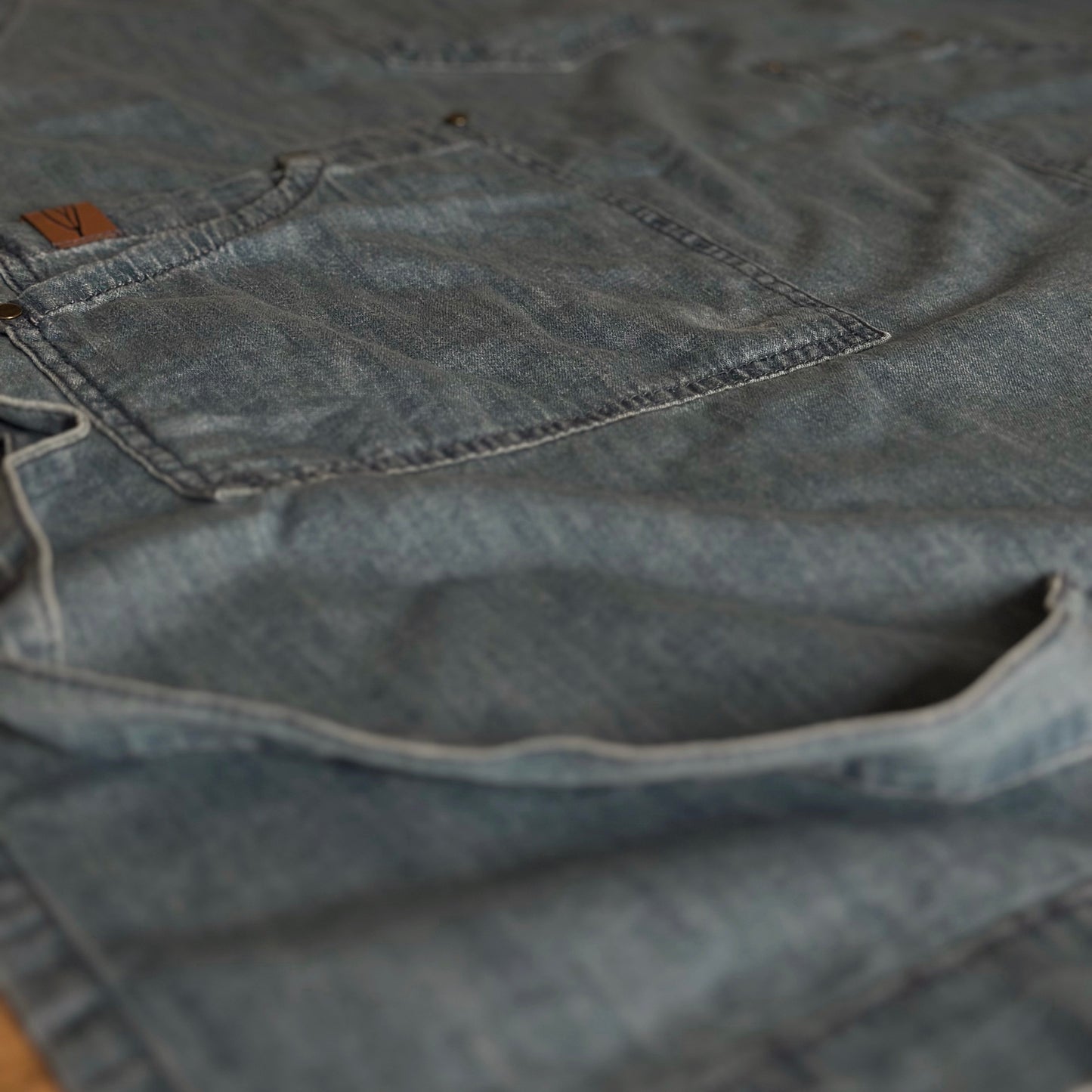 Denim Utility Apron | 100% Cotton