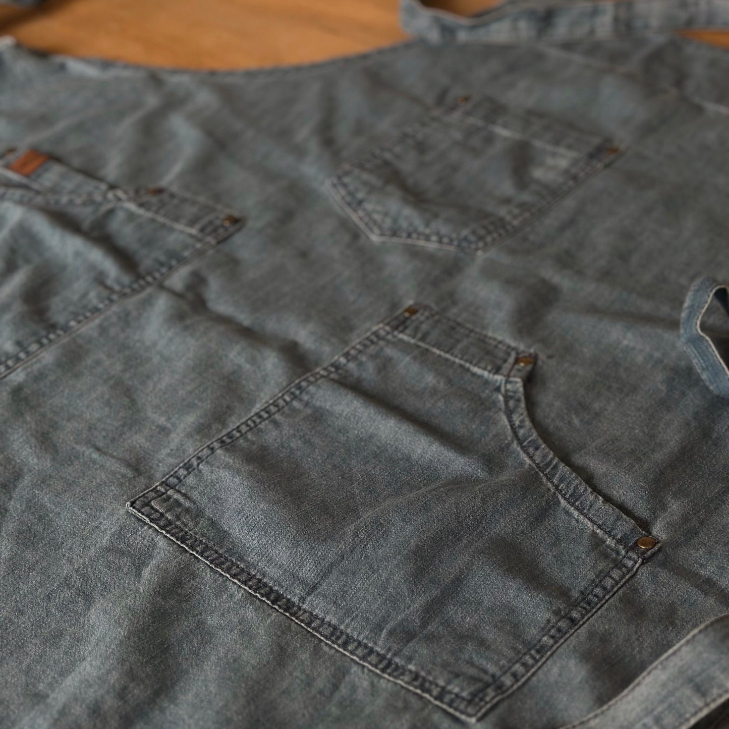Denim Utility Apron | 100% Cotton