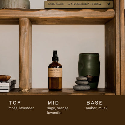 Amber & Moss Room + Linen Spray | PF Candle Co