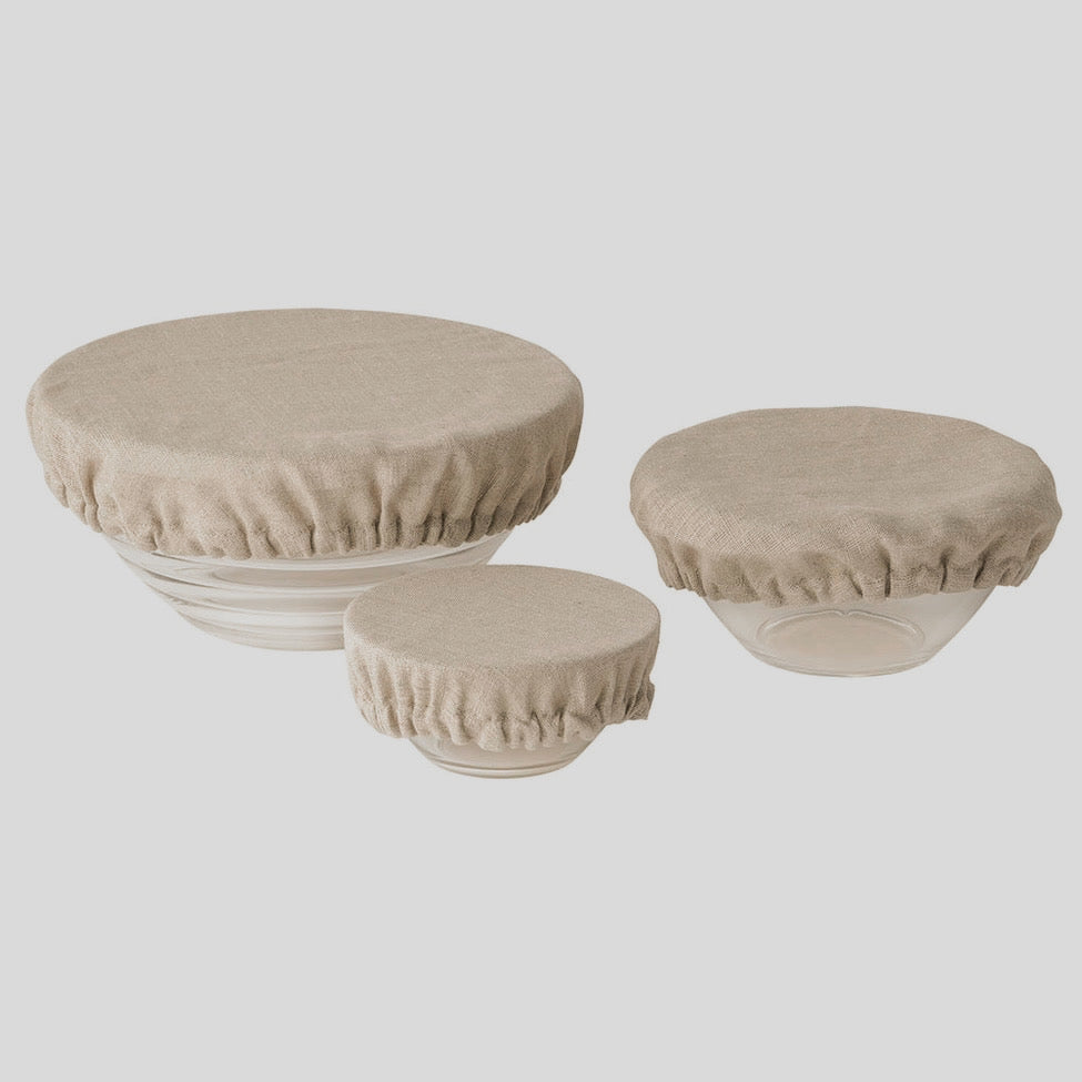 Linen Bowl Covers | 3 Piece Set