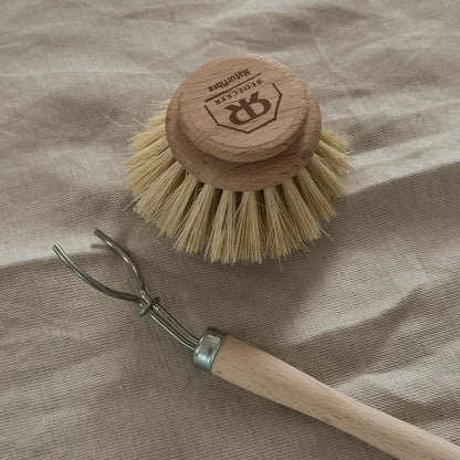 Long Handled Dish Brush with Replaceable Head