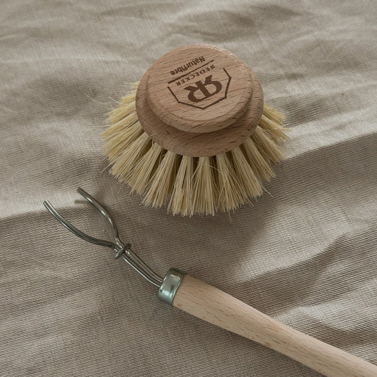 Replaceable Head for Long Handled Dish Brush