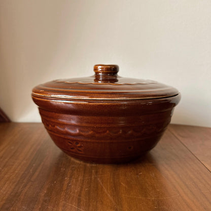 Fire-King Oven-Proof Covered Dish